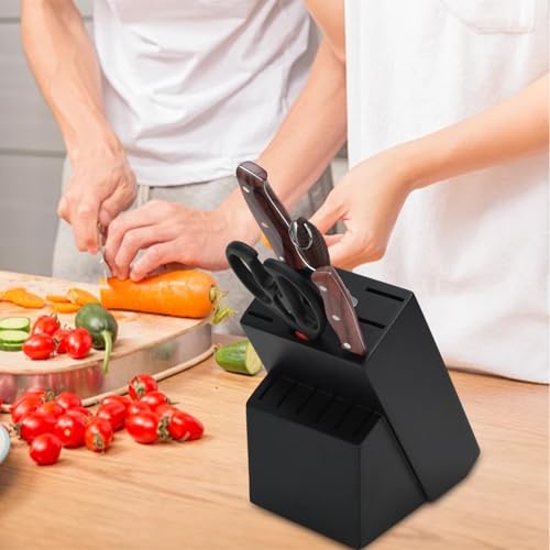 Wood Kitchen Knife Block