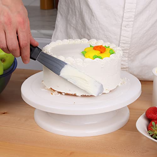 11 Inch Rotating Cake Stand (Turntable & Decorating Kit)