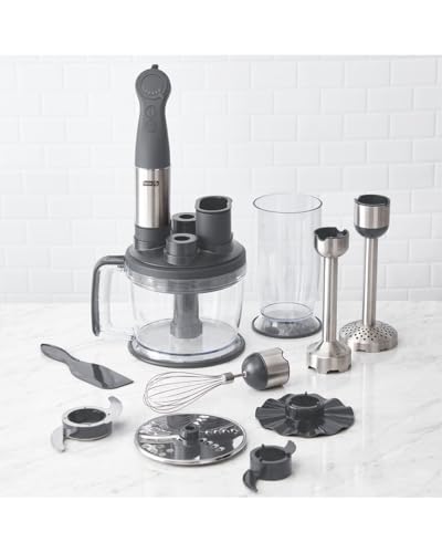 Chef Series Deluxe Immersion Hand Blender Set (Chef Series Deluxe / Cool Grey)