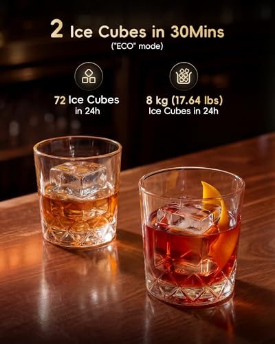 2" Large Ice Cube Maker (Black)