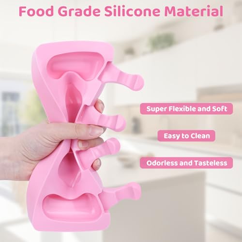 Popsicle Molds Set of 2 (Pink, Blue)