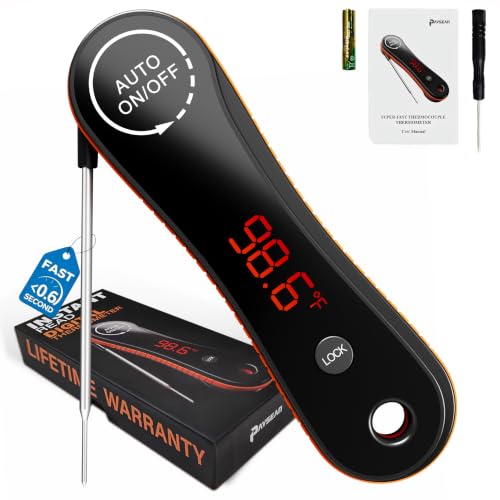 Meat Thermometer Digital (Deep Black)