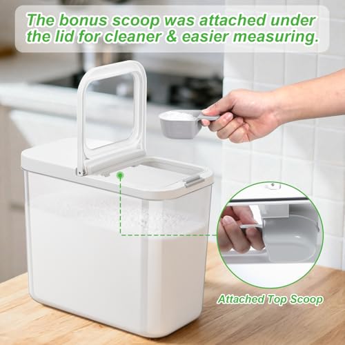 Rice Flour Storage Container (12.7Qt-Rectangle)