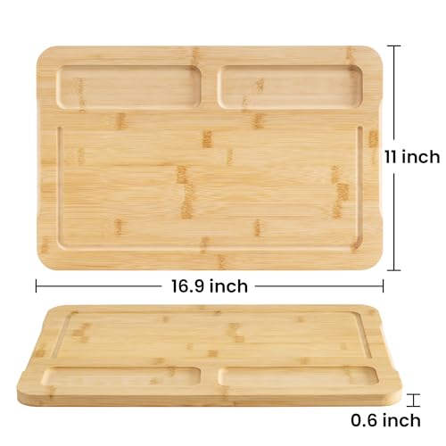 Extra Large Bamboo Cutting Board (17"L x 11"W)