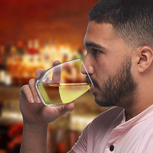 10 ARC Stemless Wine Glasses Set (10 Count)
