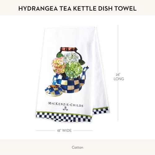 Cotton Dish Towel (Hydrangea Tea Kettle / 1-Pack)
