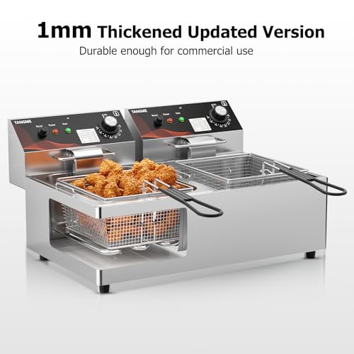 Commercial Electric Deep Fryer (20.7qT)