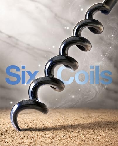 Zero Resistance THE HELIX Elite Corkscrew Silent Wine Bottle Opener Waiters Corkscrew Wine Key (6 Coil_Silver)