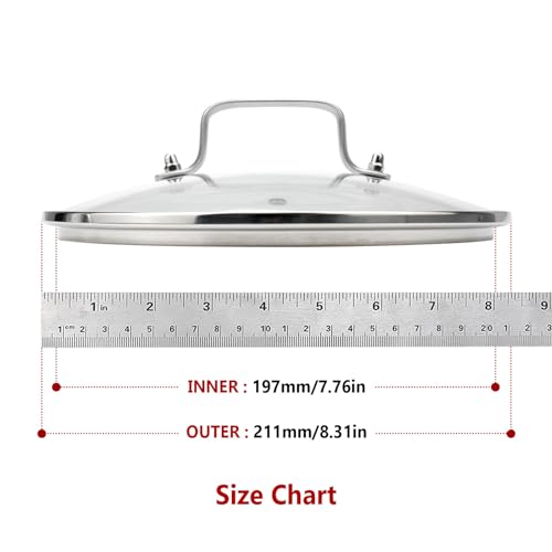 Tempered Glass Lid (8")