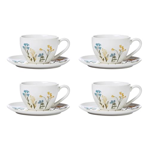 896612 Wildflowers 8 (Espresso Cup & Saucer Set)