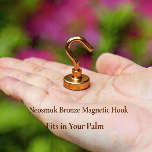 Magnetic Hooks (Bronze / 0.67 inches)
