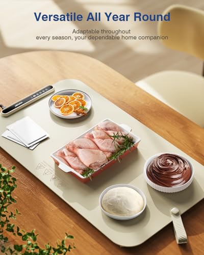 Warming Mat for Food (XL-28*16'' / Apricot)