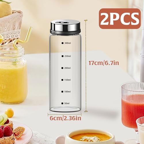 2Pcs Large Salt & Pepper Shakers