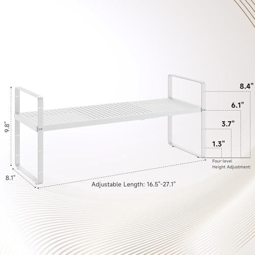 16.5~27.1" Expandable Shelf with Hole (16 Count)