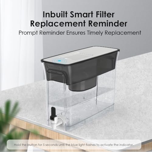 WFD 40L Water Filter Dispenser with 3 Filters