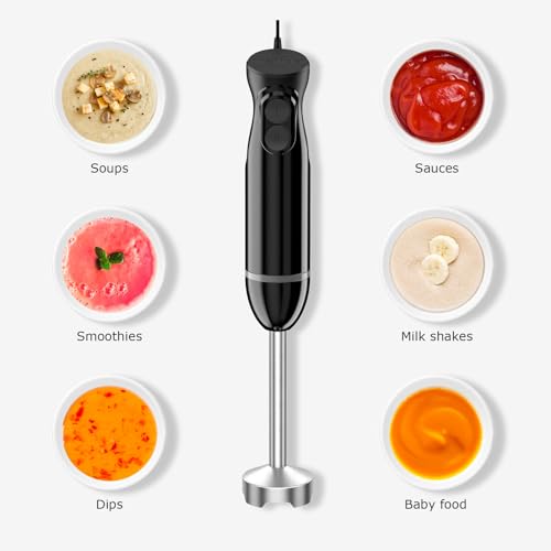 Immersion Hand Blender (Black / Single)