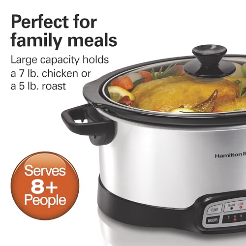 Set & Forget 7 Quart Programmable Slow Cooker (7 Quarts)