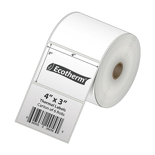 4" x 3" Thermal Labels (5580 Count)