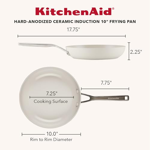 Ceramic Induction Skillet Set (Porcelain / 8.25-Inch & 10-Inch)