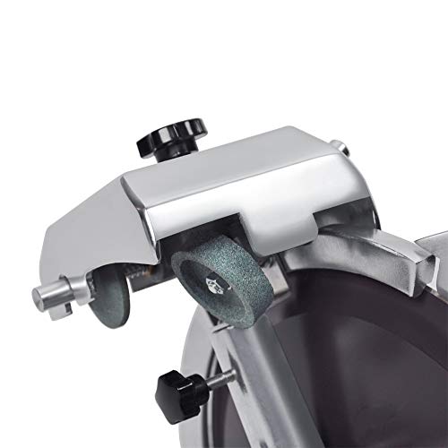 MS 12NS Premium Powerful 420W Electric Meat Slicer (Silver)