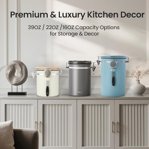 Coffee Canister (Light Blue / 39 oz)