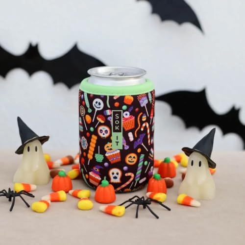 CanSok Sleeve for Beer & Soda Insulated Neoprene Cover (Creep It Sweet / 12oz Can Sleeve)