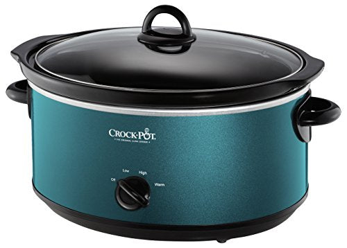 7 Quart Manual Slow Cooker (7-Quart / Turquoise)