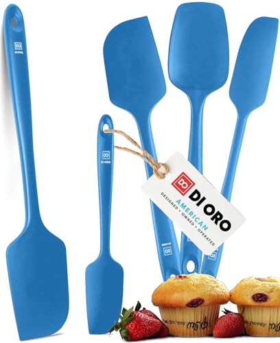 DI ORO Silicone Spatula Set (Blue)