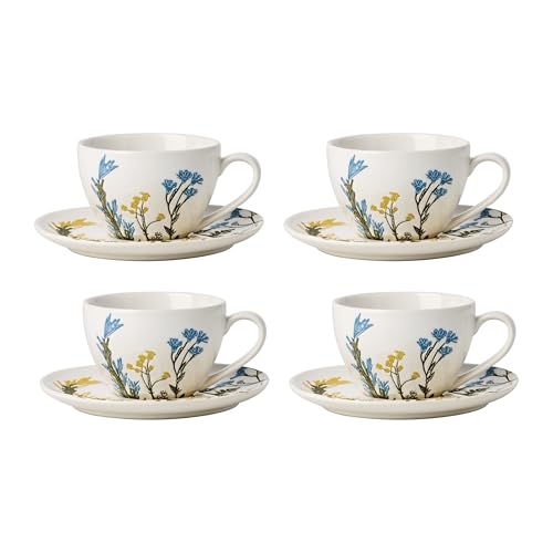 898386 Wildflowers Tea Cup & Saucer (Tea Cup & Saucer Set)