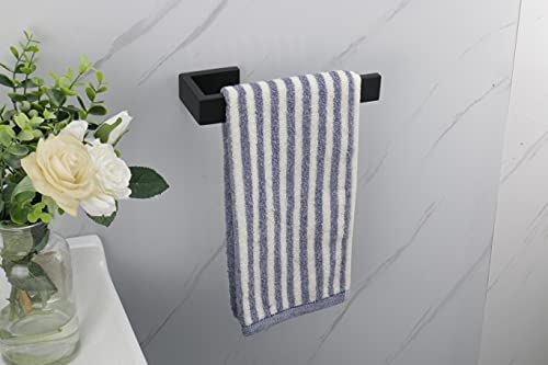 Hand Towel Holder (Black / 9 IN)