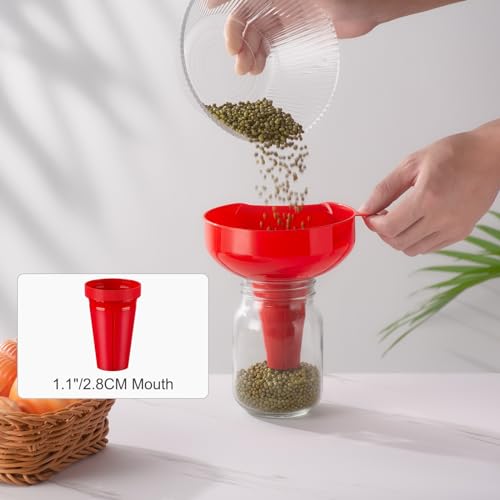 Wide Mouth Versatile Funnel for Kitchen Use for Filling Bottles