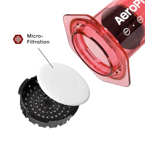 Clear Red Coffee Press (Red / Standard)