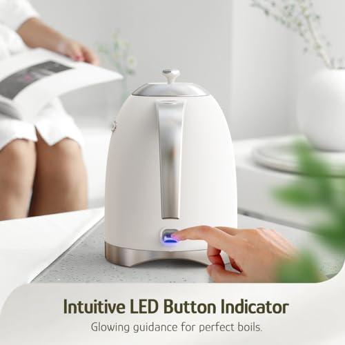 Electric Water Kettle 1.7 Liters (Pearl White)
