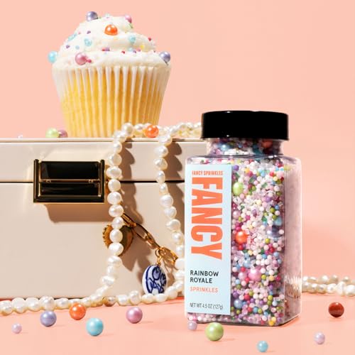 Rainbow Royale Mixed Candy Pearl Sprinkles 1 Pack (1 Pack / Rainbow Royale)