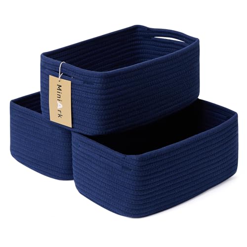 Small Storage Baskets for Organizing (3 Count)