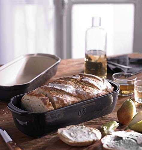 Italian Bread Loaf Baker (Charcoal / 13.4" x 5.3"x 5.5")