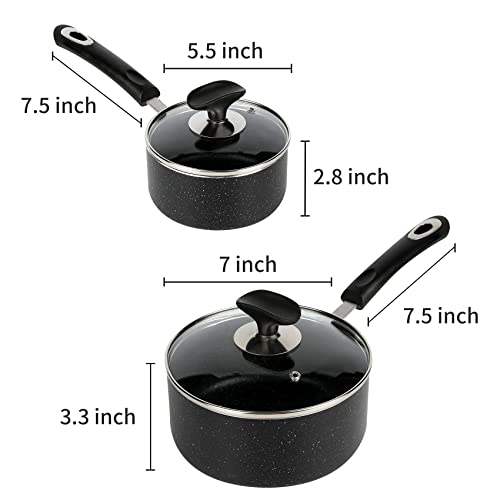 Nonstick Saucepan Set