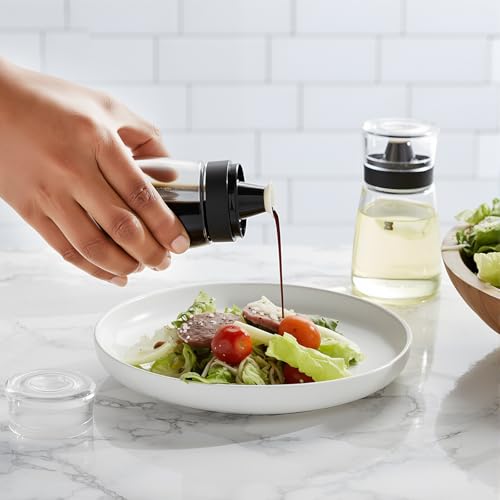2 Pcs Oil and Vinegar Dispenser Set