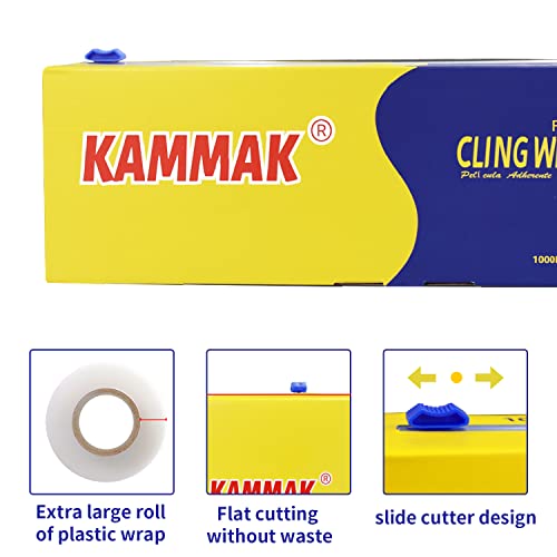 Plastic Wrap with Slide Cutter