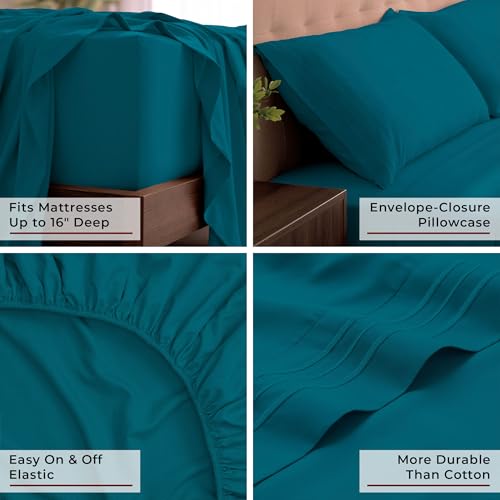 Iconic 4 Piece (1455 Teal / King)