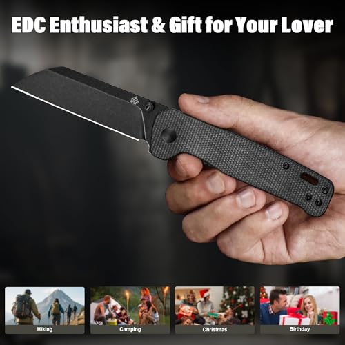 Penguin V2 Folding Pocket Knife (Dark Brown)