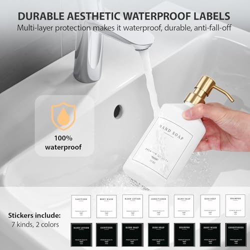 Gold Soap Dispenser Set (2 Count)
