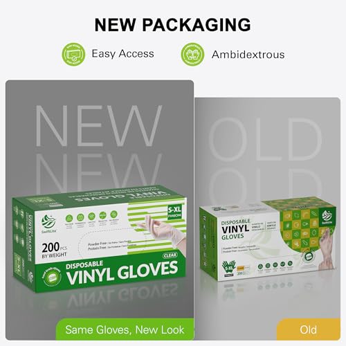 Disposable Vinyl Gloves (Small)