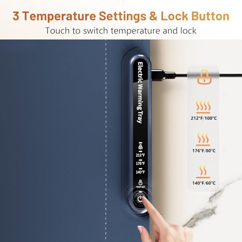 Warming Tray with Full Surface Heating