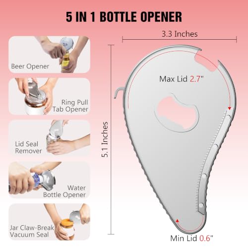 Multifunction Bottle Opener (Black)