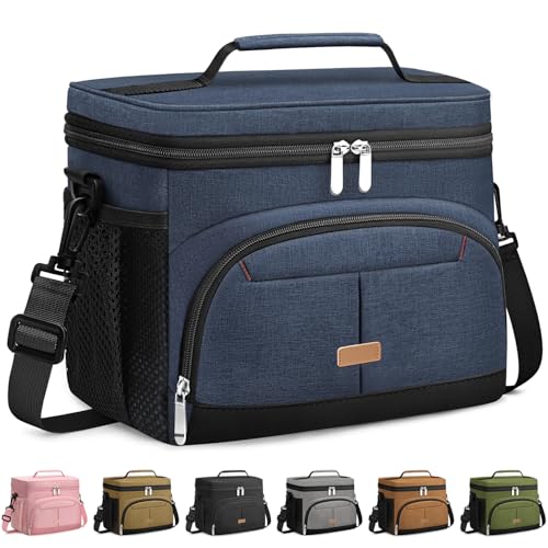 Lunch Box for Men Women Insulated Lunch Tote Cooler Bag Lunchbox