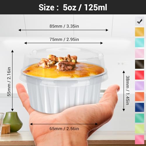 Ramekin Baking Cups (White / 30pcs)