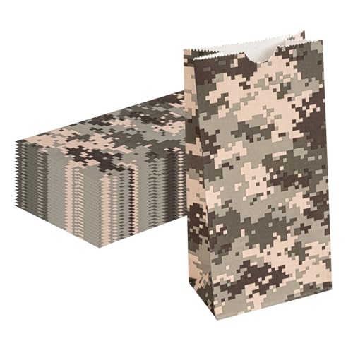Camouflage Paper Bag (2 lb / Camouflage)
