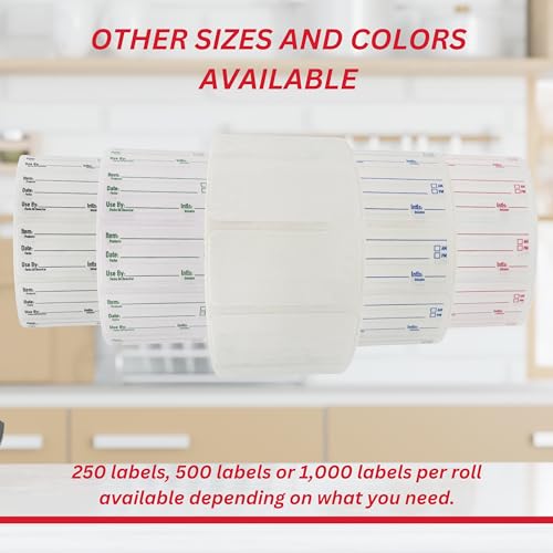 2x3 Dissolvable Food Labels