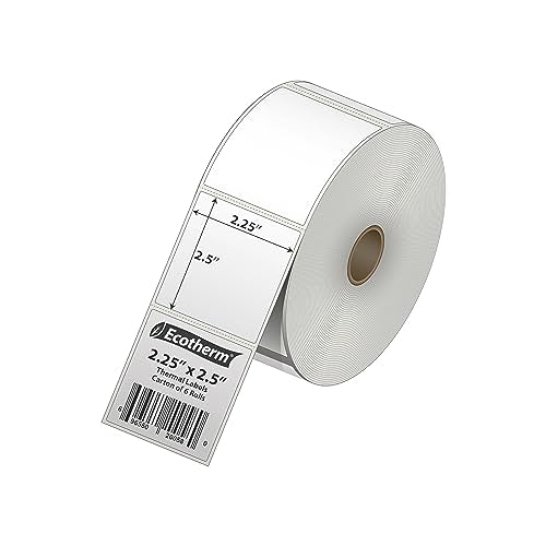 2.25" x 2" Thermal Labels (8220 Count)